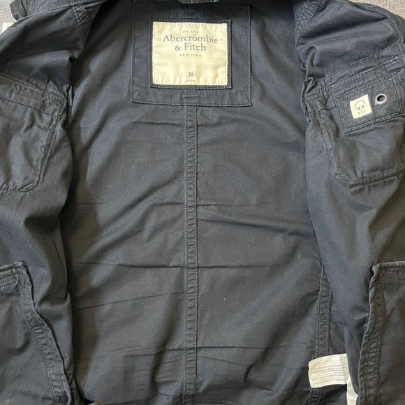 Abercrombie & Fitch Y2K Field Military Style Jacket - Men's Size M - Blue - Picture 6 of 11